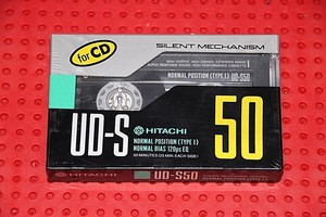 SEALED HITACHI UD-S 50 BLANK CASSETTE TAPE 1