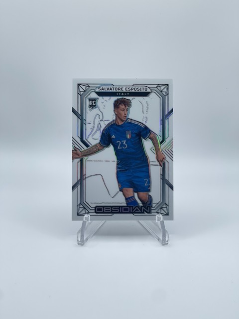 2022-23 Panini Obsidian Soccer Salvatore Esposito RC Contra 1/9 Case Hit Italy
