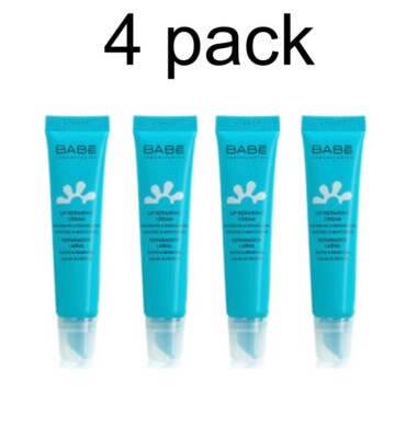 4x BABE FACIAL lip repairing cream balm stick, 15ml
