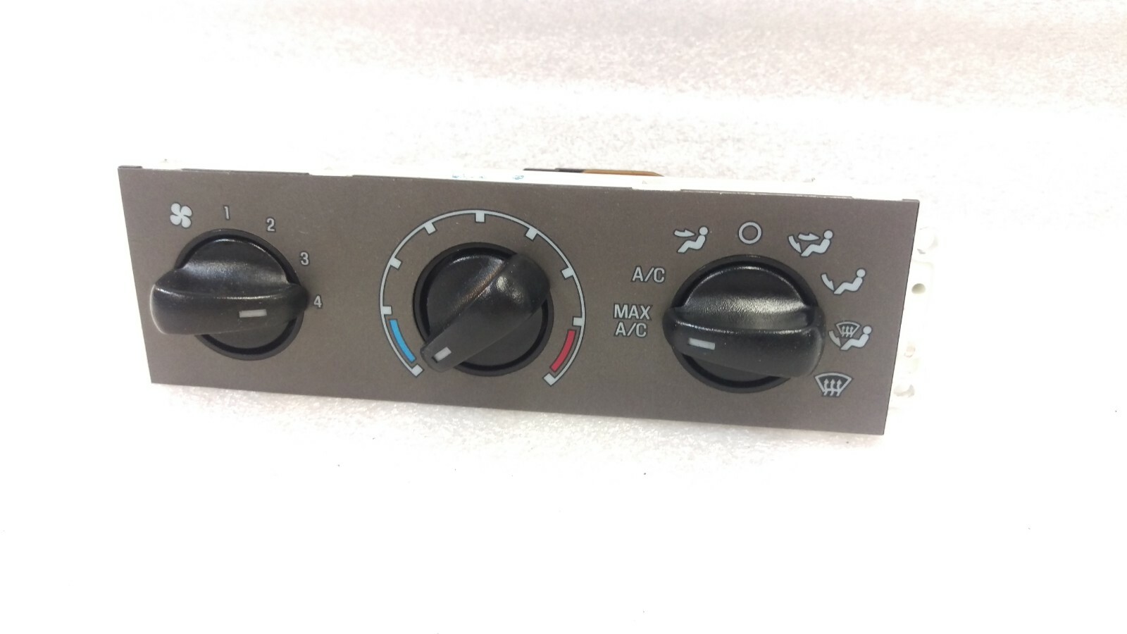 Ford Explorer F250 350 Ranger SILVER manual CLIMATE CONTROL AC Heat 95 ...