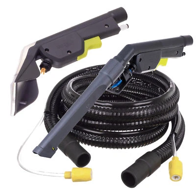 Tuyau 2,5m + 2x Buse pour Aspirateur Karcher Puzzi 100 200 300 8/1