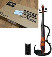 Yamaha Silent Electric Violin SV250 Brown 4-String Made in Japan