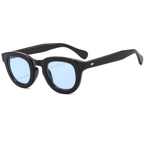 Women Retro Oval Sunglasses Fashion Outdoor Traveling Party Shade Glasses UV400 - Picture 24 of 29