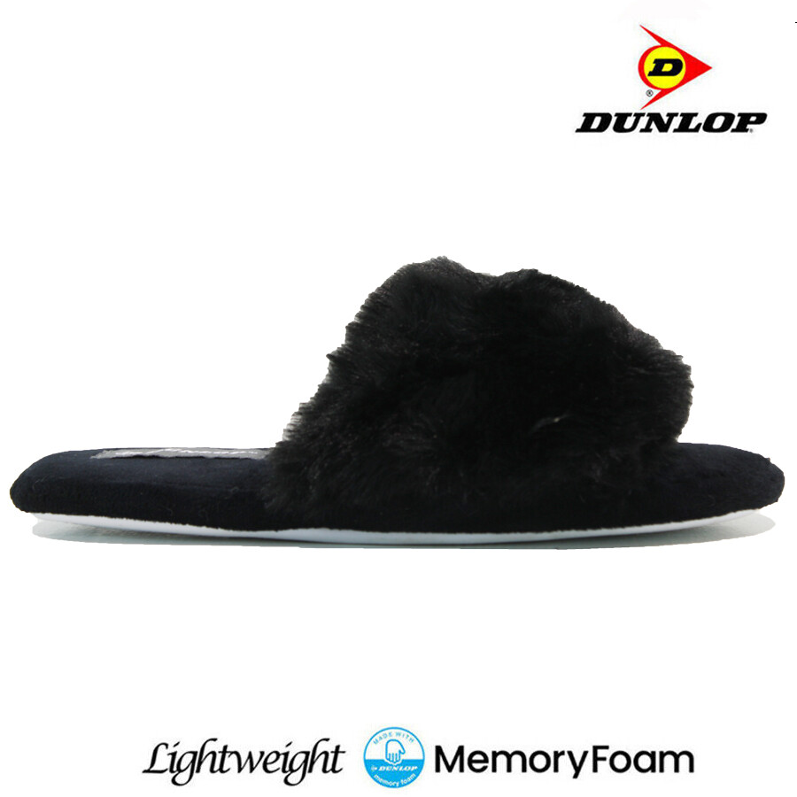 Ciabatte Donna Dunlop Con Memory Foam, Mules Comode E Ortotiche, Nuove In Scatola, Colore Rosa