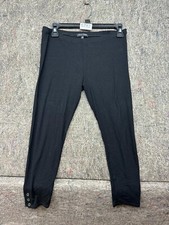 Eileen Fisher Womens Legging Crop Black PS USA Made