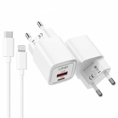 iPhone 14 11 12 13 Fast Charger-20W PD USB C Wall Charger with 1M Fast Charging