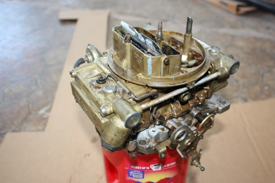 Carburador Corvette Holley 3810 1967 327 300 y 350 caballos L79 Carb 3906631 DA Foto 3 de 4