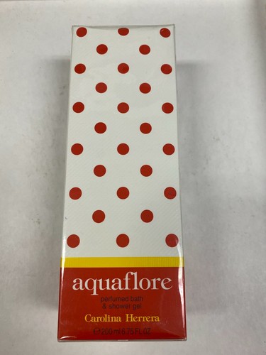 Aquaflore by Carolina Herrera Perfumed Bath and Shower Gel (6.75 oz) - 第 1/4 張圖片