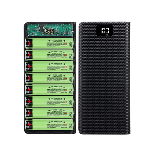 18650 Power Bank 20000mAh USB Type C 5V Charge Storage Box Without Battery_Q - Zdjęcie 5 z 13