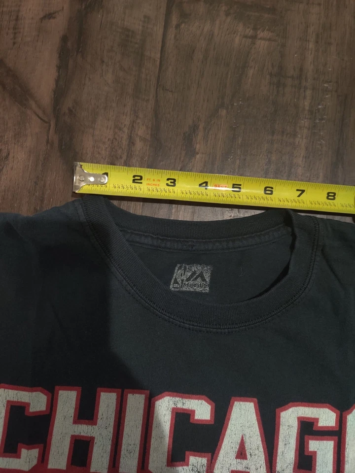 Camiseta de rap campeonato Majestic Butler 21 de los Chicago Bulls con licencia vintage talla L  Foto 3 de 4