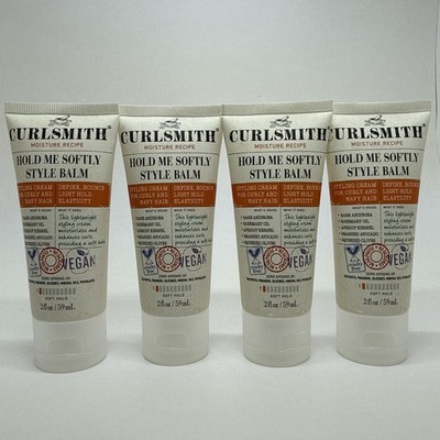4 CURLSMITH Hold Me Softly Style Balm 2fl oz / 59mL EACH - TSA Approved