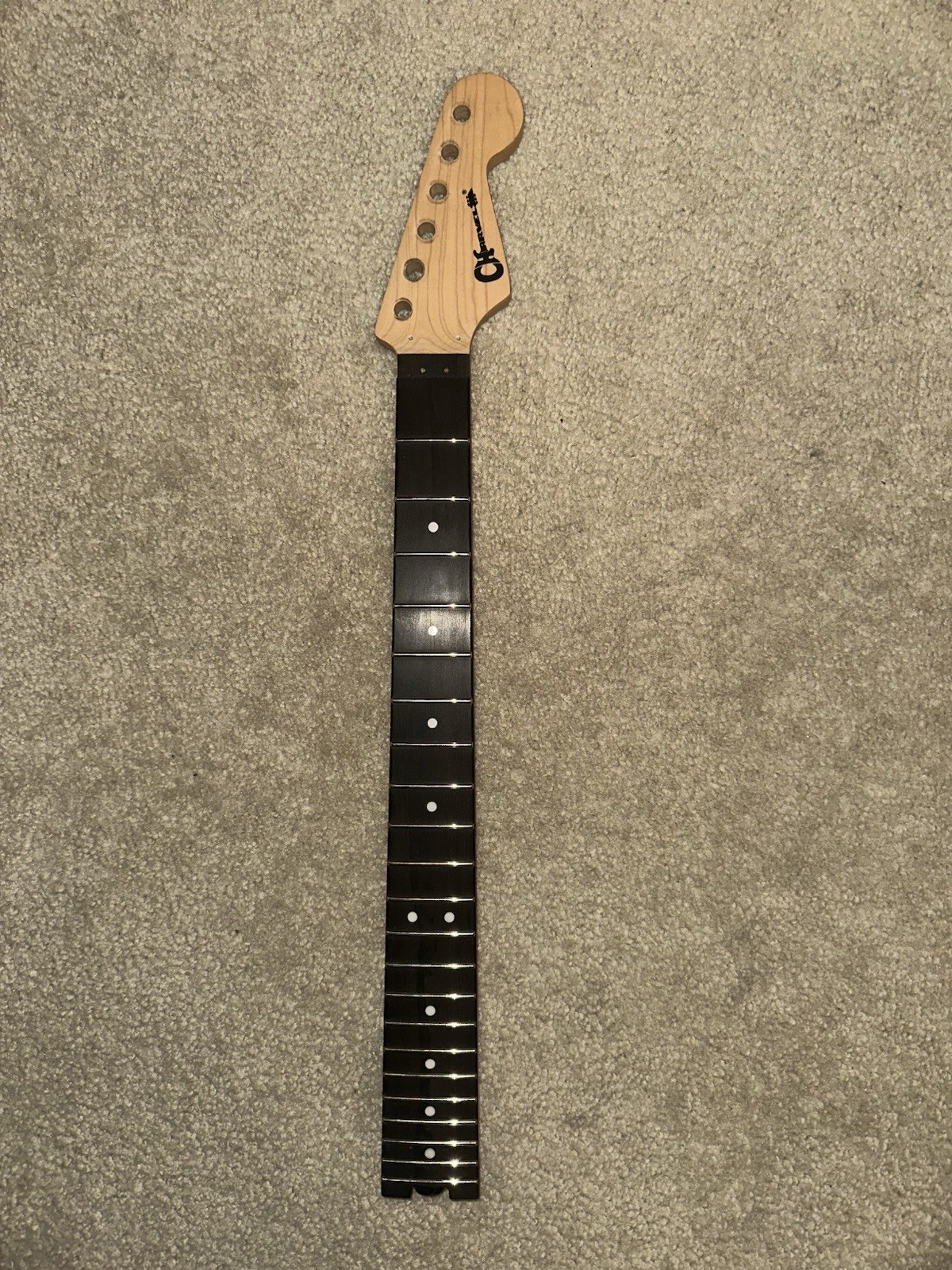 Charvel Pro Mod San Dimas Neck: Compound Speed - Maple W/ Ebony Fretboard