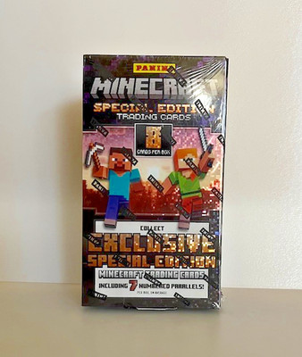 2025 PANINI MINECRAFT  SPECIAL EDITION - SEALED HOBBY BOX