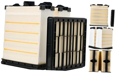 AF55015 + AF55309 Direct Flow Air (H&V) Filter Fits for Cummins QSB6.7 QSC