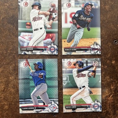 2017 Bowman Draft Baseball Paper Set (199 Cards) Acuna, Vladdy. Missing Soto