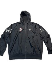Nike Windrunner Team USA USATF Tracktown 2020 Men's Black Jacket L
