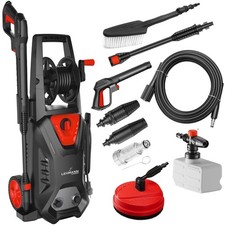 ✅Idropulitrice ad Alta Pressione 1800W Pompa in Alluminio 220 Bar Lancia Schiuma