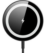 for Mag-Safe Charger, Magnetic Wireless Charger, Black