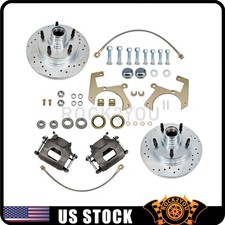 For 1957-1962 1963 1964 Ford F100 Truck Complete Deluxe Bolt On Disc Brake Kit
