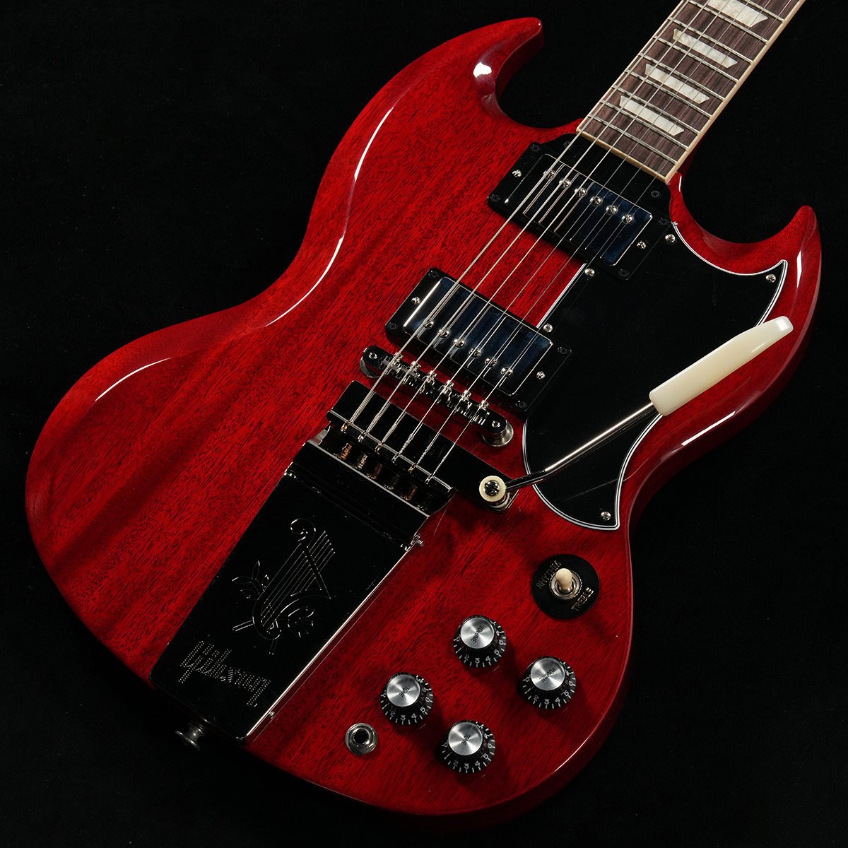 ギター pansa Gibson SG Standard 'Maestro Gibson SG Standard '61 Maestro Vibrola Vintage Cherry 7.5