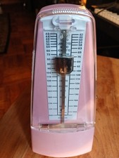 Ueteto Mechanical Metronome Pink Loud Sound Piano Guitar Model DU- M20 Item 1028
