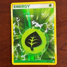Grass Energy 105/110 Holo Rare EX Holon Phantoms Pokemon Card DMG on eBay
