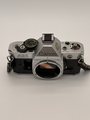Canon AE-1 Program 35mm SLR Film Camera Body AS-IS for PARTS OR