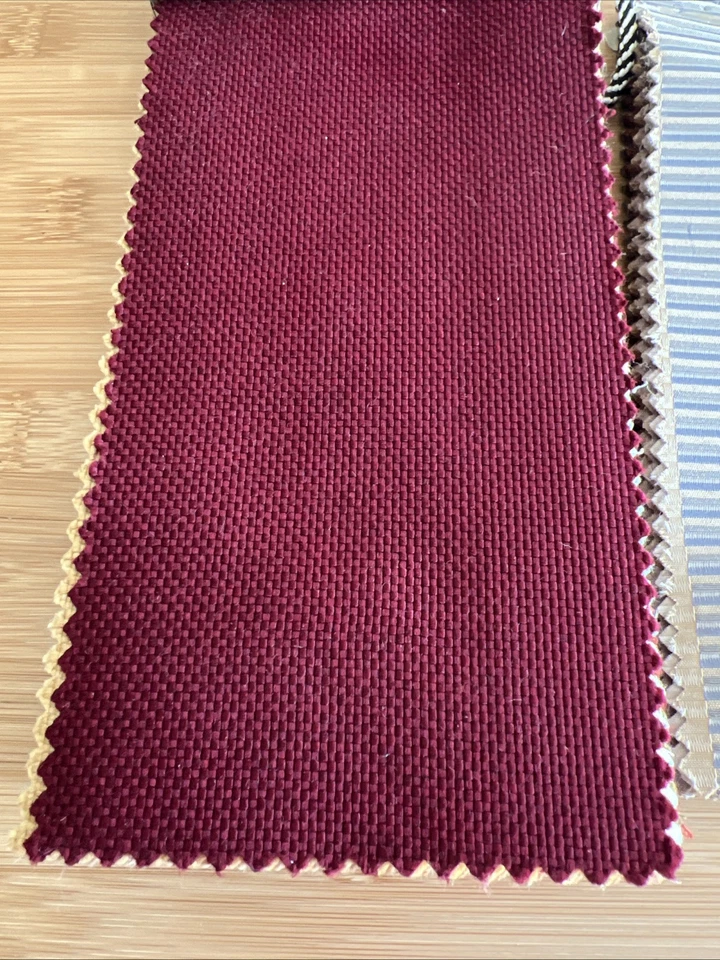 Lot 3 Fabric Sample Books 4” & 6” Squares Cotton, Polyester Weave Texture  - Image 2 of 4