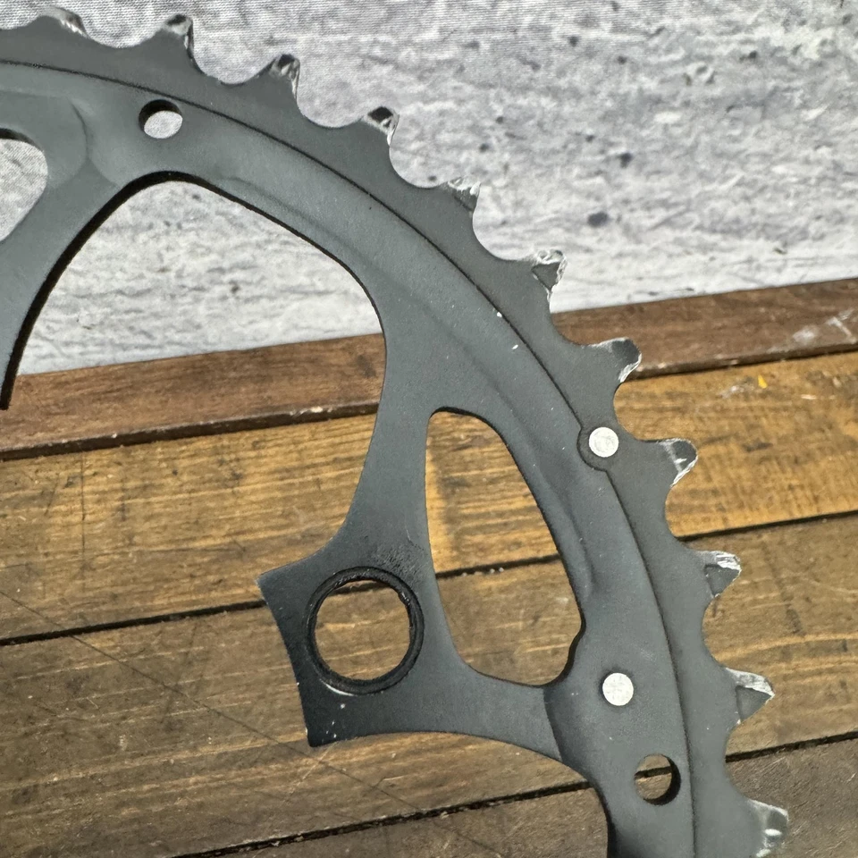 Vintage Shimano IG K-32 42T 32T Chainring 94 BCD Deore Ring Ramp 90s MTB - Image 4 of 4