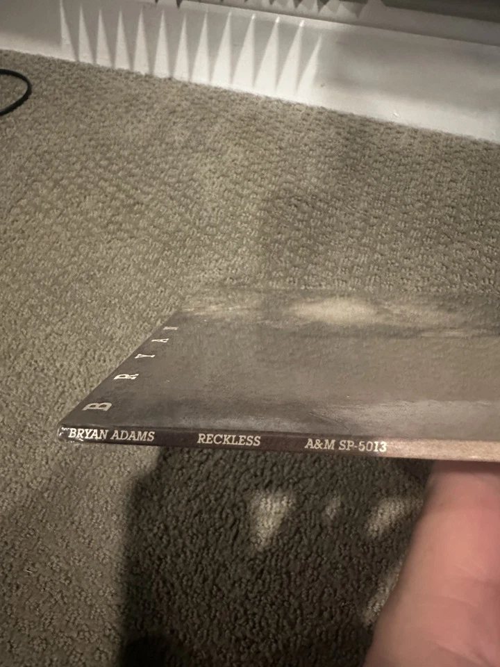 Bryan Adams Reckless Lp Vinyl OG 1985 1st CRC Press SEALED/NOS MINT - Image 3 of 4