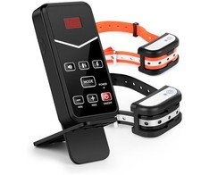 Electric Fence for 2 Dogs,Wireless Dog Fence System Dog Training Collar with...