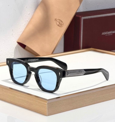 Jacques Marie Mage JULIEN x Matt McCormick Black Blue Sunglasses 47-25 Japan