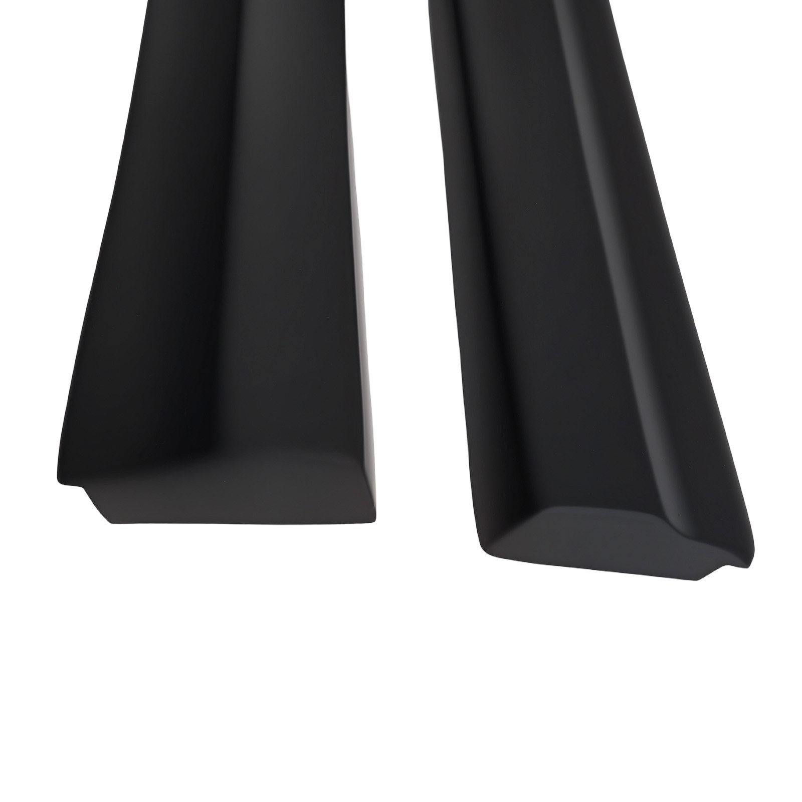 Black Side Extension Panel Kit for Honda Accord Sedan 2008-2012 ABS Body Skirt