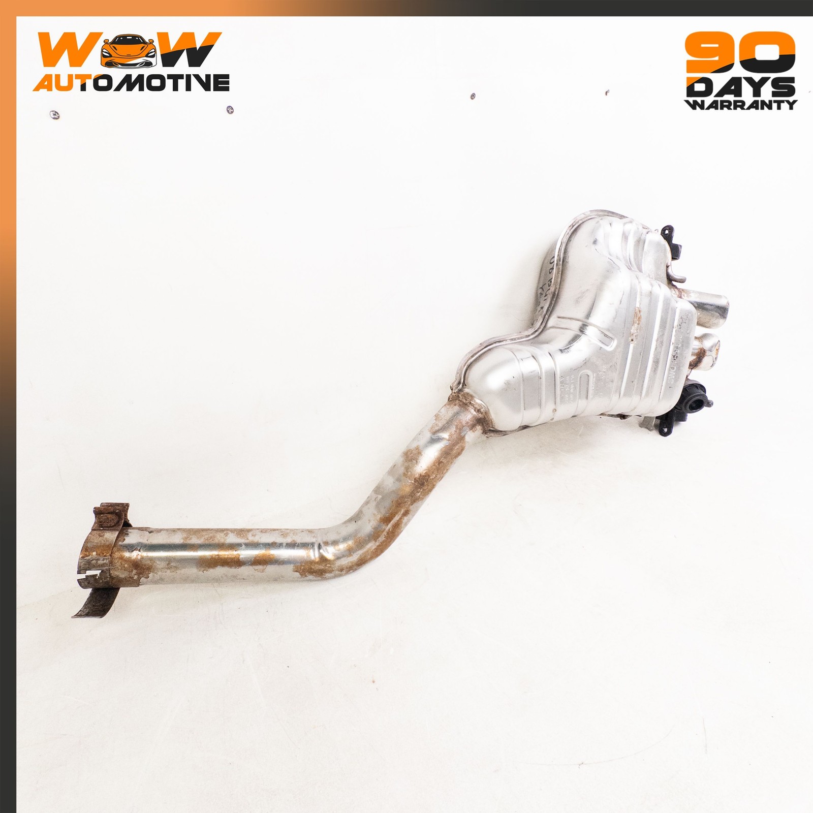 04-13 BENTLEY CONTINENTAL GTC GT REAR LEFT EXHAUST MUFFLER ASSEMBLY OEM