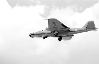 360 Sqn Canberra T.17 WH863 at RAF Cottesmore 14 Aug 1970 Original Neg