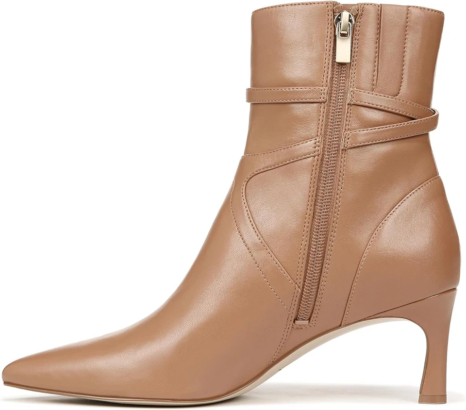 27 EDIT Naturalizer женщин Florette кожи пряжка деталь платье загрузки ириски - Изображение 2 из 4