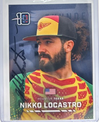2025 DGPT Commemorative 10th Season Nikko Locastro #20 Autographed In Person