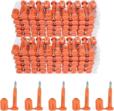100Pcs Bolt Shipping Seal Security with Print Numbering Truck Container Seals
