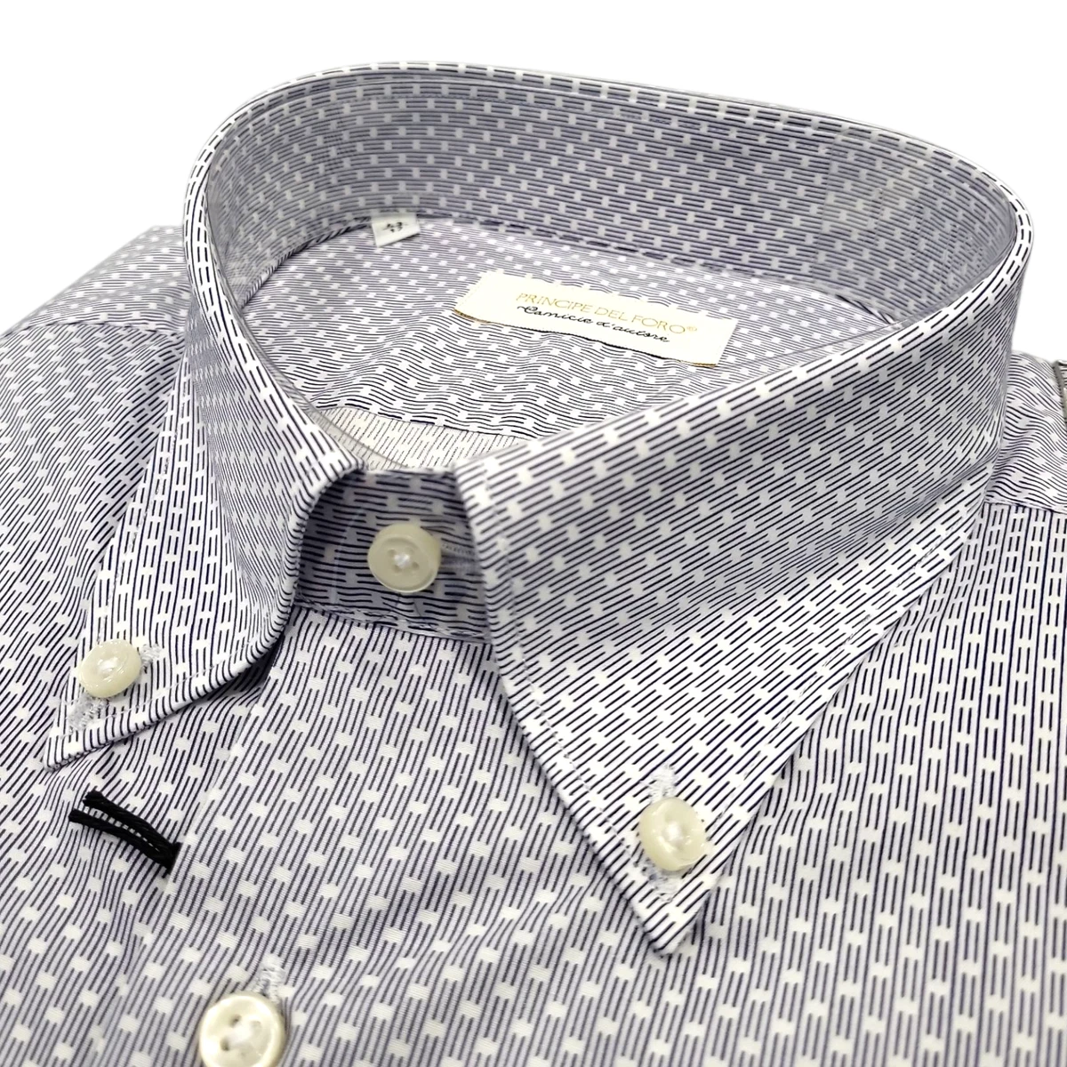 Bqxxdeo Camicia da Uomo A Doppio Collo A Maniche Lunghe Camicia da Lavoro Classica Formale da Uomo Slim Fit Traspirante Black XXL