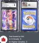 2012 Pokemon Black & White Next Destinies Mewtwo EX Full Art 98/99 CGC 9 POP 10