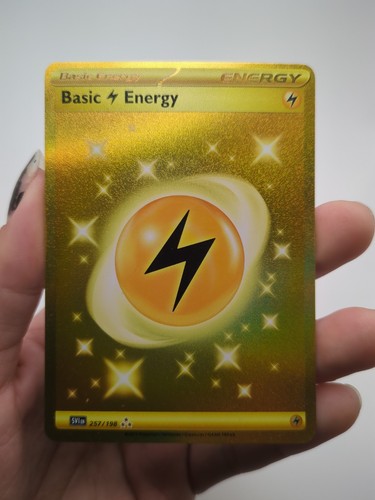 Basic Lightning Energy 257/198 SV01: Scarlet & Violet Base Set Holo NM