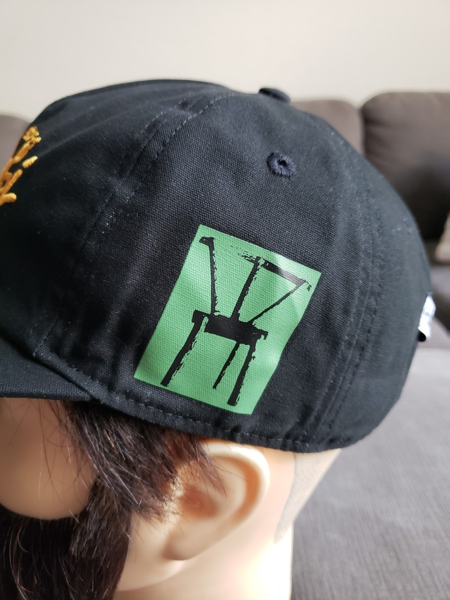 Edwin Europe WABI SABI 5 Panel Hat Japanese Streetwear Snapback Hat Cap Black View 6