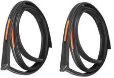 Door Glass Run Channels Weatherstrip Seals For 1979 - 1985 Mazda Rx-7 New Pair