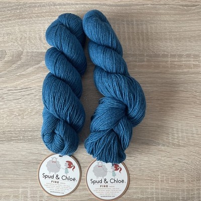 Spud&Chloë Fine Sock 2x65g LL227m 80% Superwash wool 20% Silk Color 7805 Anemone