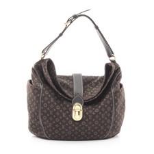 LOUIS VUITTON Romance Monogram Idylle Fuzan Shoulder Bag Canvas Dark #RC3025