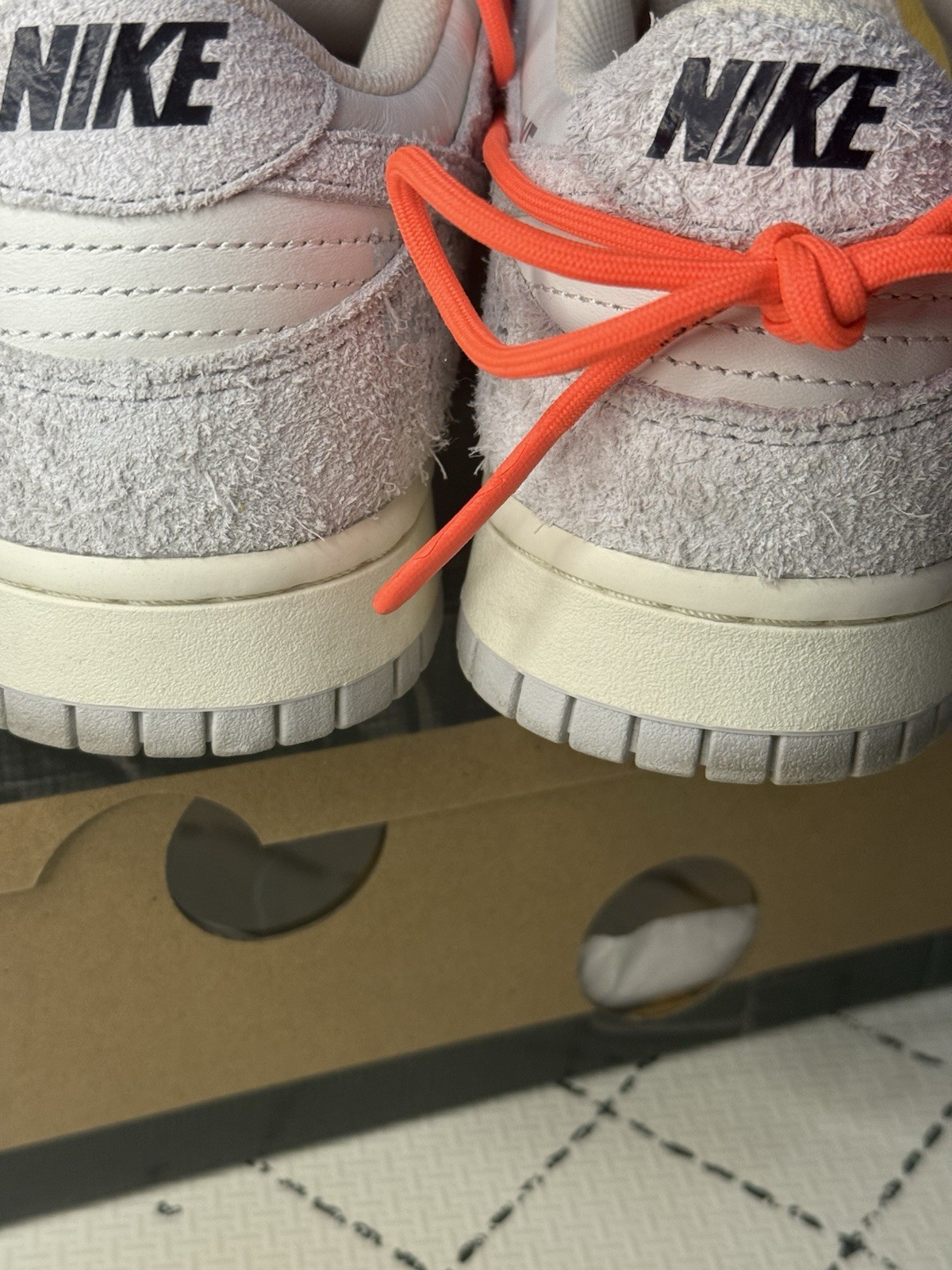 OFF WHITE X NIKE Nike Dunk Low X Off White lotto 11 di 50 taglia 10 VNDS OG scatola