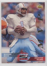1993 Upper Deck Team MVP Warren Moon #TM19 HOF 0p89