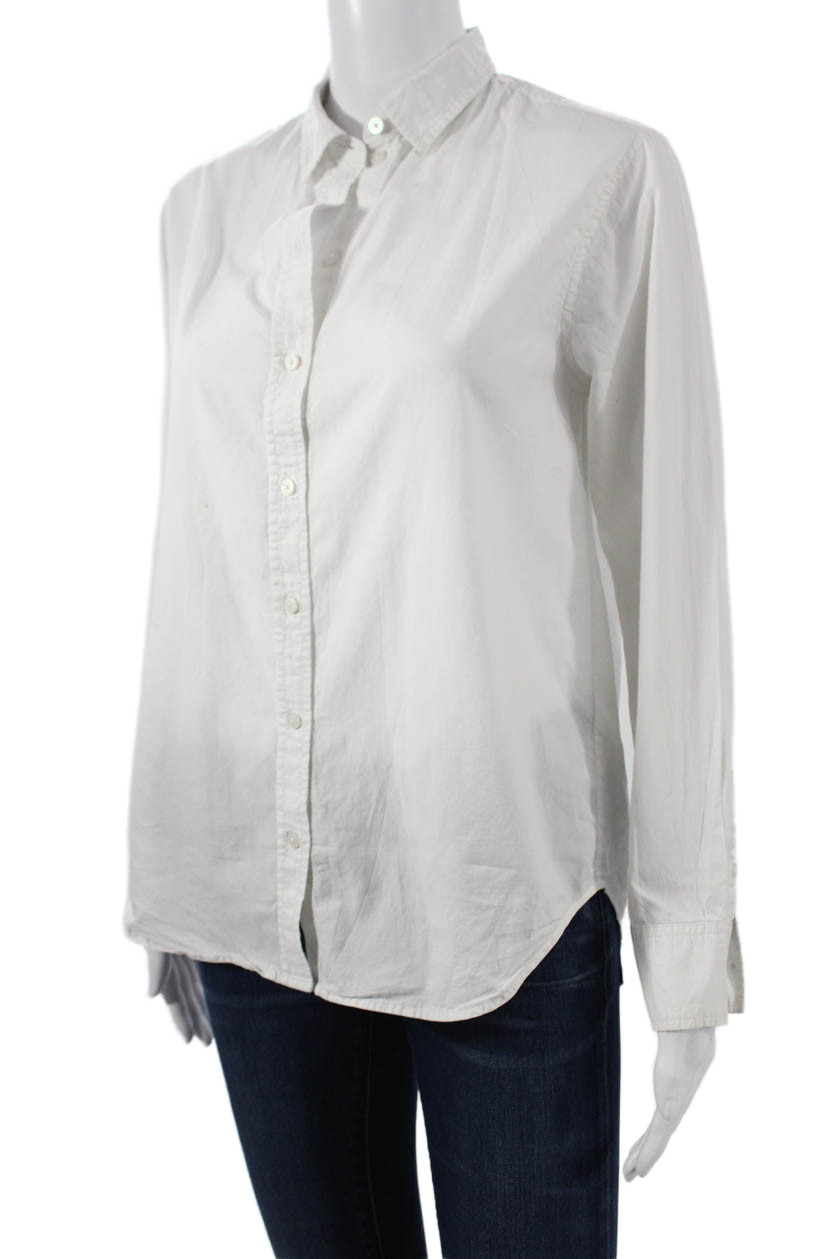Everlane Women Basic Collared Button-Up Long Slee… - image 2