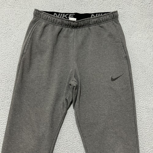 Nike Jogginghose Herren XL grau Dri-FIT Jogger sportlich Swoosh Logo Taschen - Bild 3 von 11