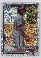 2021 Bowman Chrome Prospects Speckle Refractor 94/299 Armando Cruz #BCP-247 o1w